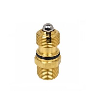 Заглушка для голови M22x1,5 шар.клапан пряма
